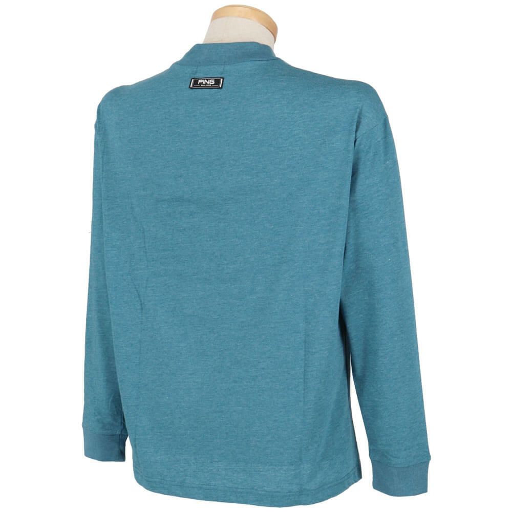 ピン PING　メンズ ル―ズシルエット 長袖 ハイネックシャツ 621-5266800　2025年モデル 詳細13