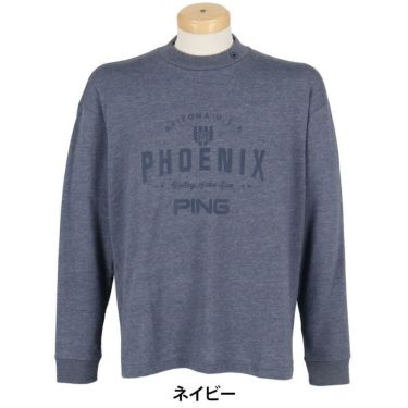 ピン PING　メンズ ル―ズシルエット 長袖 ハイネックシャツ 621-5266800　2025年モデル 詳細16
