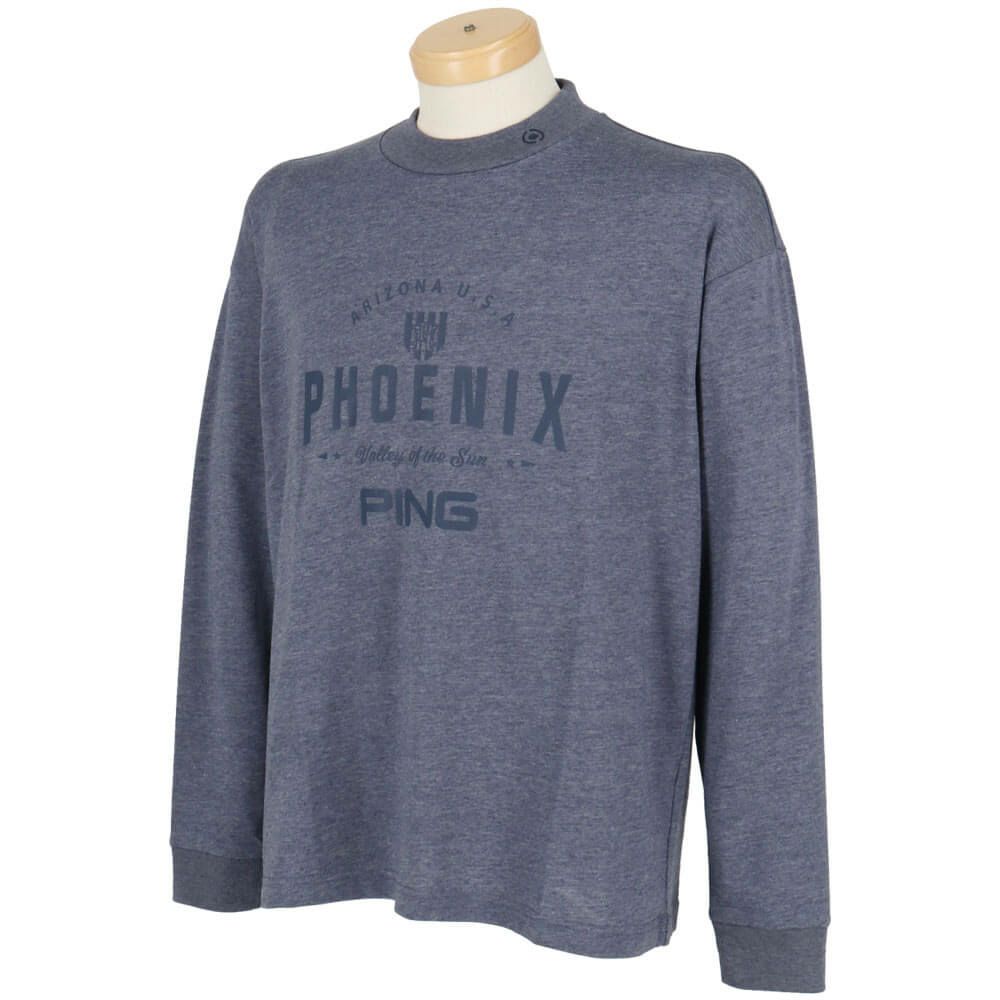 ピン PING　メンズ ル―ズシルエット 長袖 ハイネックシャツ 621-5266800　2025年モデル 詳細18