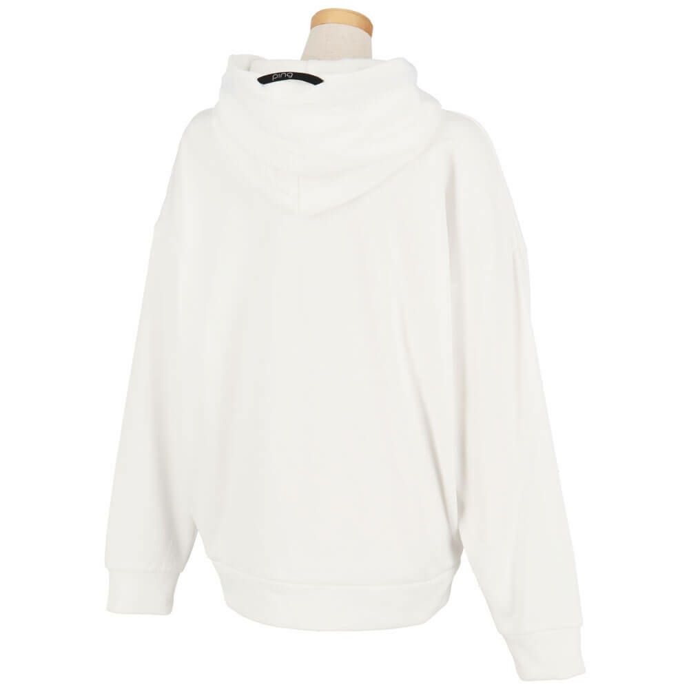 ピン PING　レディース ロゴプリント アシンメトリー 長袖 フーディー 622-5262800　2025年モデル 詳細13