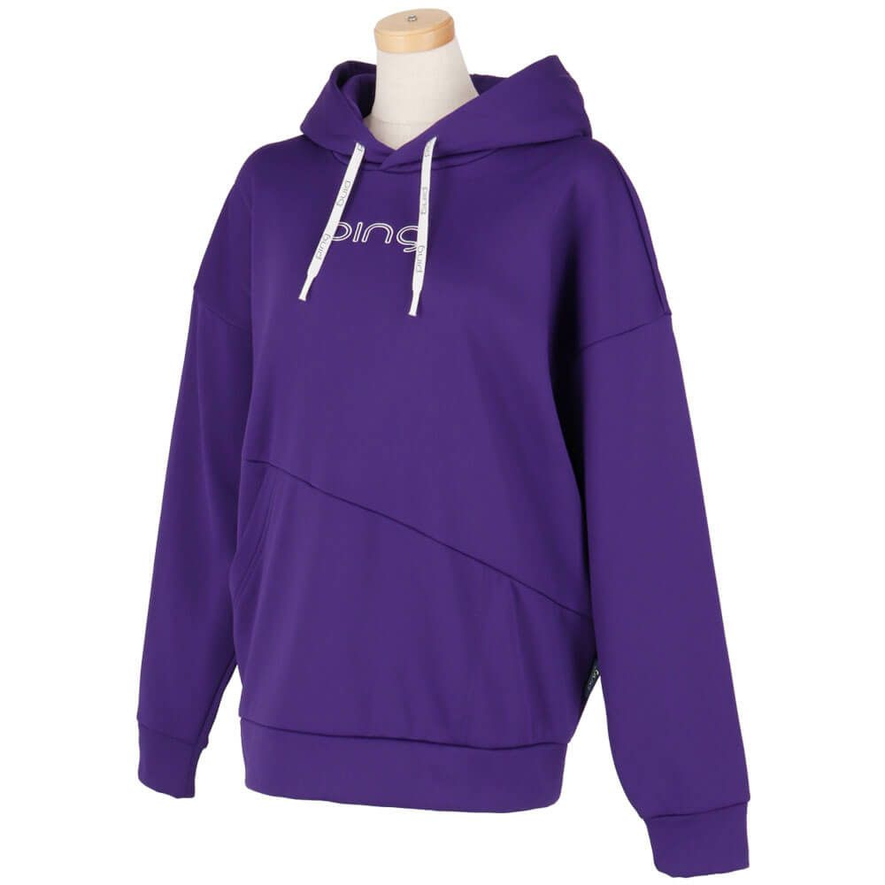 ピン PING　レディース ロゴプリント アシンメトリー 長袖 フーディー 622-5262800　2025年モデル 詳細19