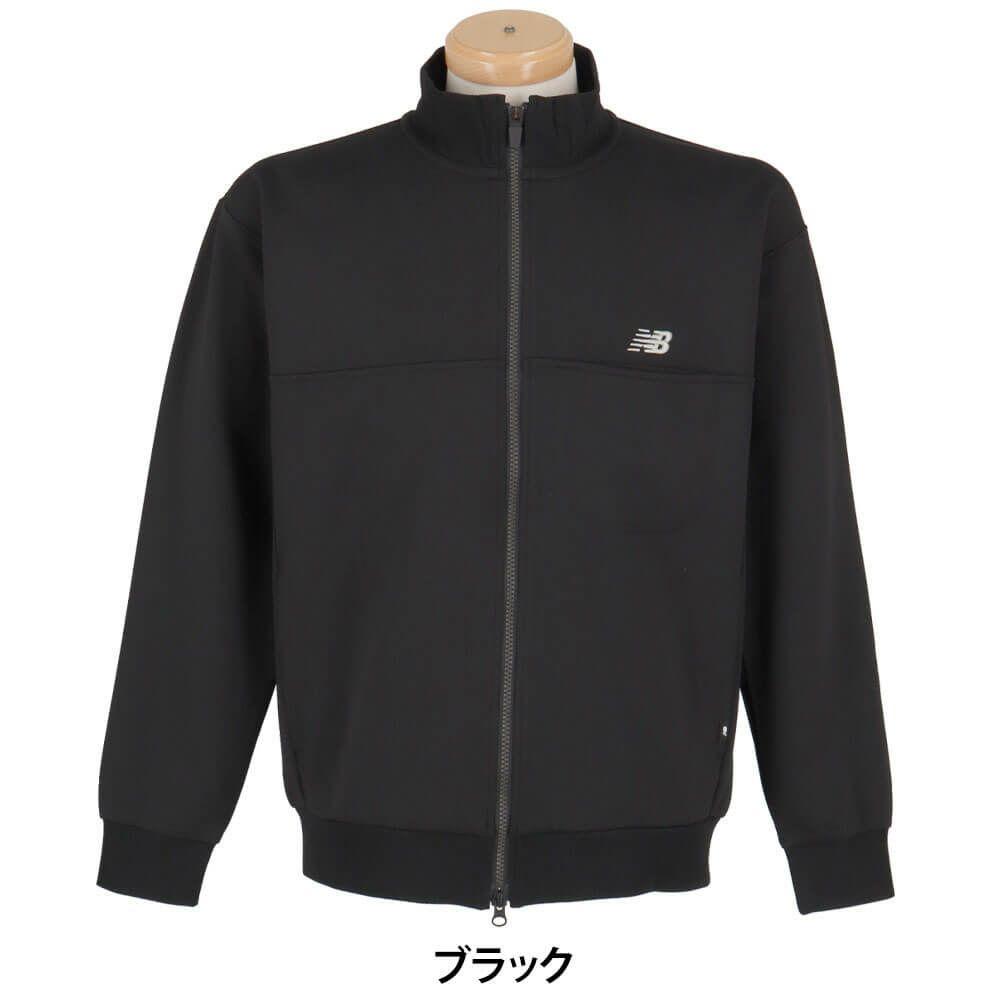 ニューバランスゴルフ　メンズ ロゴプリント ダンボール 長袖 フルジップ ブルゾン 012-5262002　2025年モデル 詳細1 詳細2