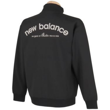 ニューバランスゴルフ　メンズ ロゴプリント ダンボール 長袖 フルジップ ブルゾン 012-5262002　2025年モデル 詳細1 詳細3