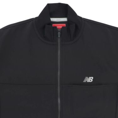 ニューバランスゴルフ　メンズ ロゴプリント ダンボール 長袖 フルジップ ブルゾン 012-5262002　2025年モデル 詳細1 詳細4