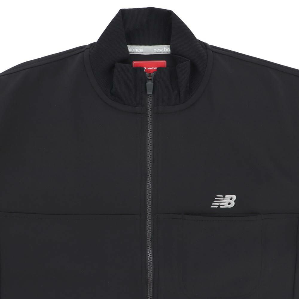 ニューバランスゴルフ　メンズ ロゴプリント ダンボール 長袖 フルジップ ブルゾン 012-5262002　2025年モデル 詳細1 詳細4
