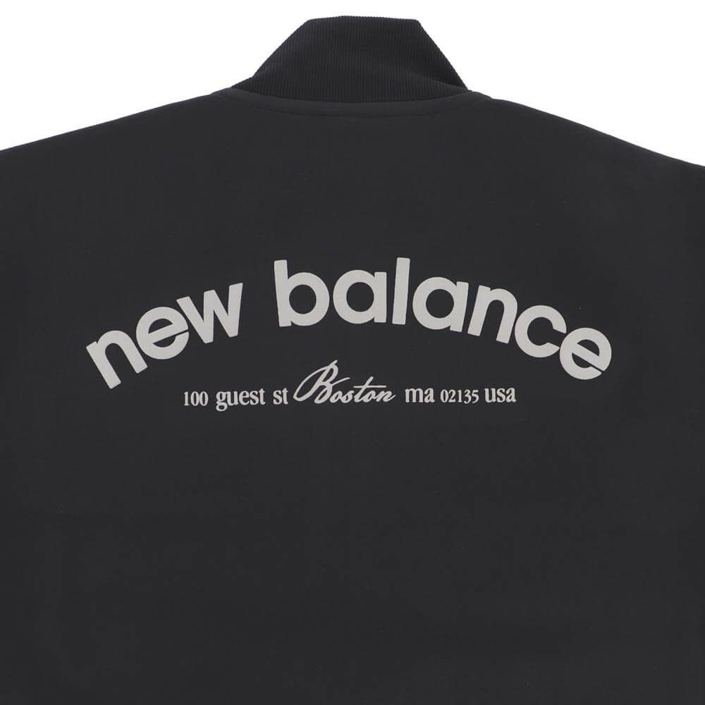 ニューバランスゴルフ　メンズ ロゴプリント ダンボール 長袖 フルジップ ブルゾン 012-5262002　2025年モデル 詳細1 詳細5