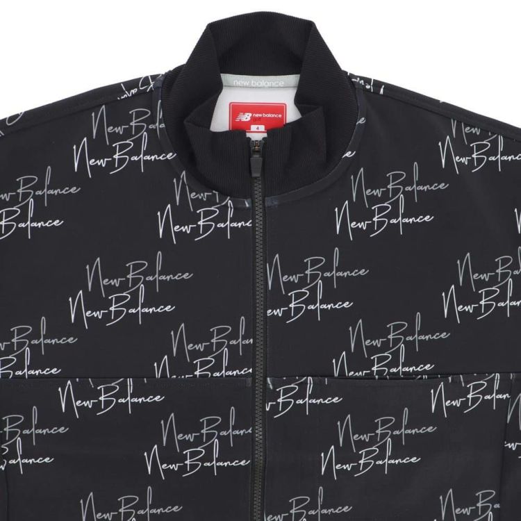 ニューバランスゴルフ メンズ ロゴプリント ダンボール 長袖