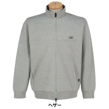 ニューバランスゴルフ　メンズ ロゴプリント ダンボール 長袖 フルジップ ブルゾン 012-5262002　2025年モデル 詳細1 詳細10