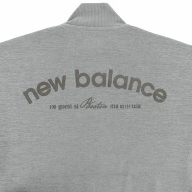 ニューバランスゴルフ　メンズ ロゴプリント ダンボール 長袖 フルジップ ブルゾン 012-5262002　2025年モデル 詳細1 詳細13