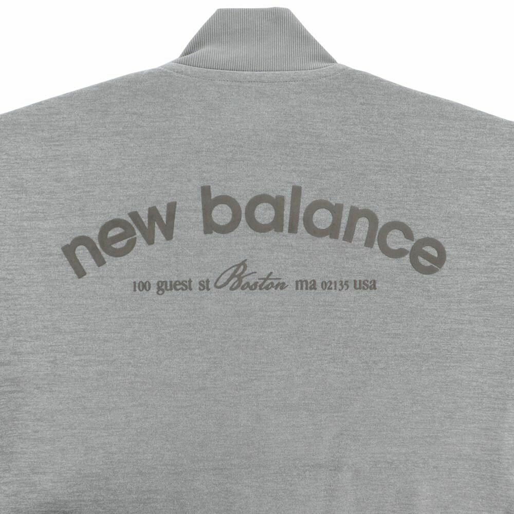 ニューバランスゴルフ　メンズ ロゴプリント ダンボール 長袖 フルジップ ブルゾン 012-5262002　2025年モデル 詳細1 詳細13