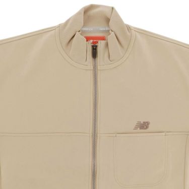 ニューバランスゴルフ　メンズ ロゴプリント ダンボール 長袖 フルジップ ブルゾン 012-5262002　2025年モデル 詳細1 詳細16