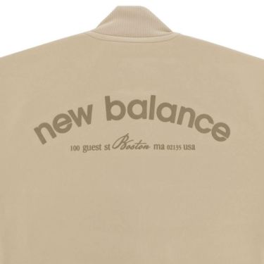 ニューバランスゴルフ　メンズ ロゴプリント ダンボール 長袖 フルジップ ブルゾン 012-5262002　2025年モデル 詳細1 詳細17