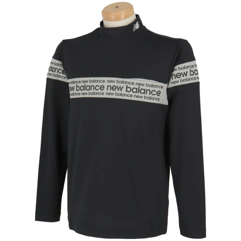 ニューバランスゴルフ　メンズ チェストライン 長袖 モックネック シャツ 012-5267002　2025年モデル 詳細1 詳細4