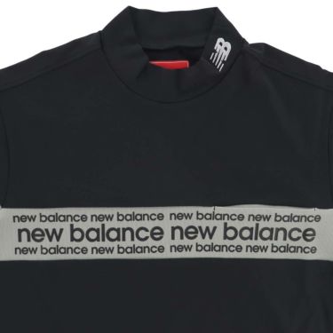 ニューバランスゴルフ　メンズ チェストライン 長袖 モックネック シャツ 012-5267002　2025年モデル 詳細1 詳細5