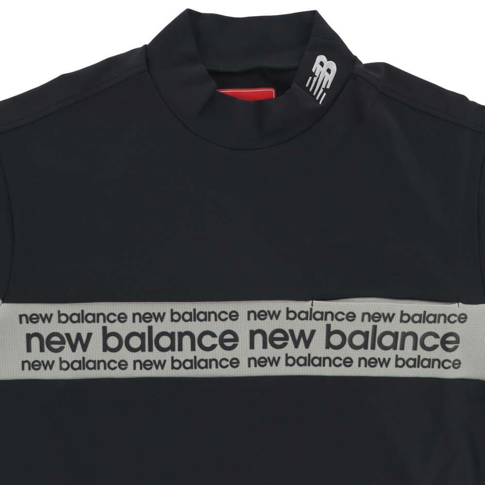 ニューバランスゴルフ　メンズ チェストライン 長袖 モックネック シャツ 012-5267002　2025年モデル 詳細1 詳細5