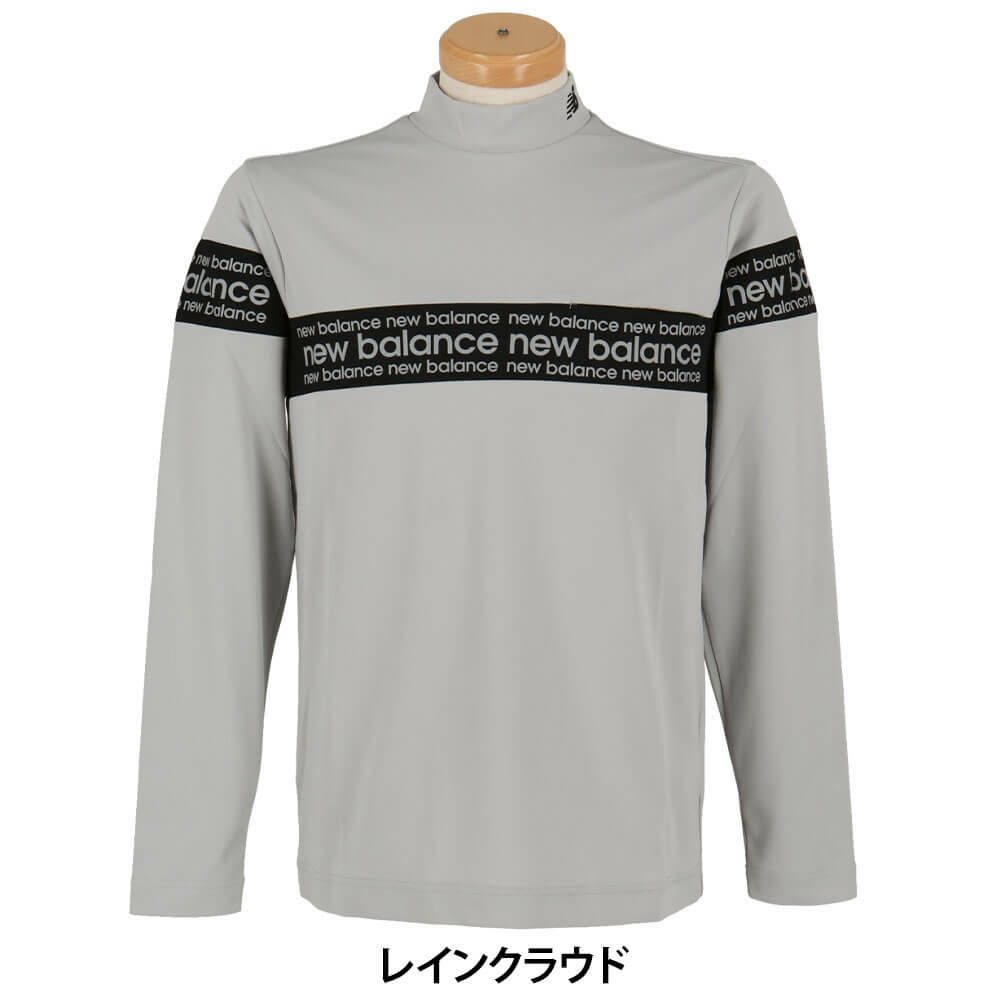 ニューバランスゴルフ　メンズ チェストライン 長袖 モックネック シャツ 012-5267002　2025年モデル 詳細1 詳細6
