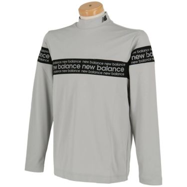 ニューバランスゴルフ　メンズ チェストライン 長袖 モックネック シャツ 012-5267002　2025年モデル 詳細1 詳細7