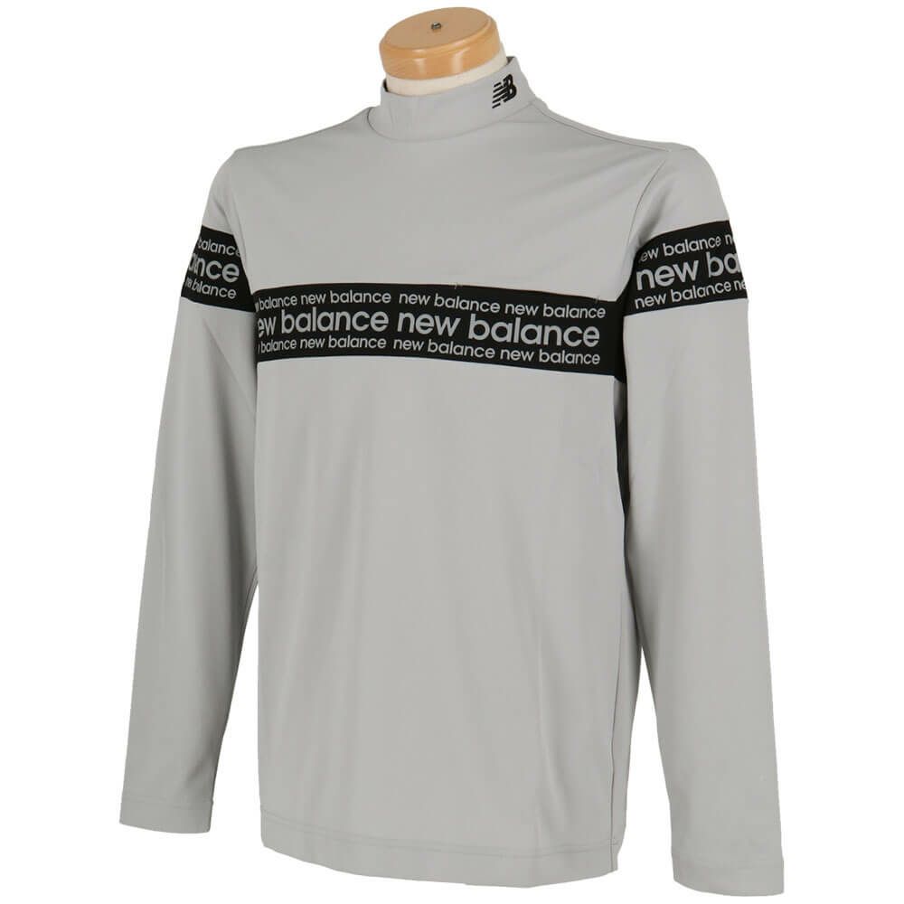 ニューバランスゴルフ　メンズ チェストライン 長袖 モックネック シャツ 012-5267002　2025年モデル 詳細1 詳細7