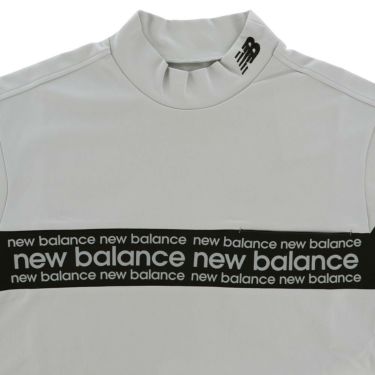 ニューバランスゴルフ　メンズ チェストライン 長袖 モックネック シャツ 012-5267002　2025年モデル 詳細1 詳細9