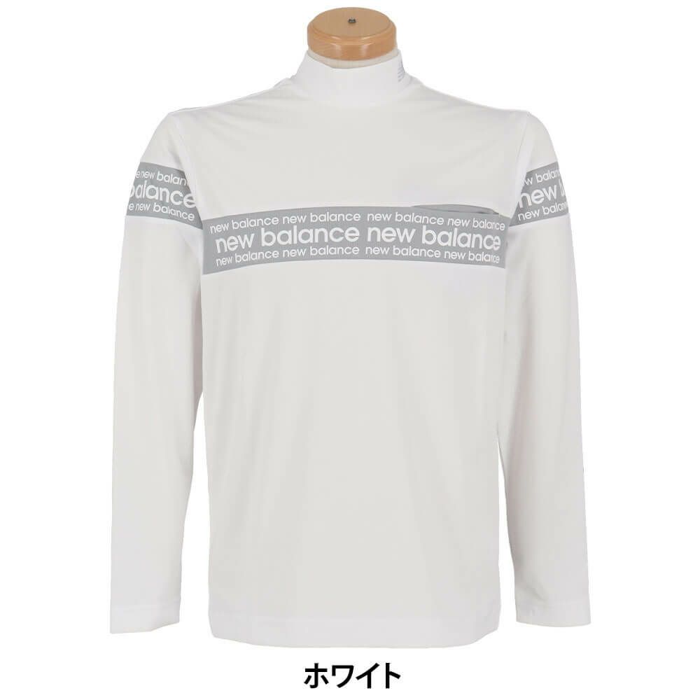 ニューバランスゴルフ　メンズ チェストライン 長袖 モックネック シャツ 012-5267002　2025年モデル 詳細1 詳細10