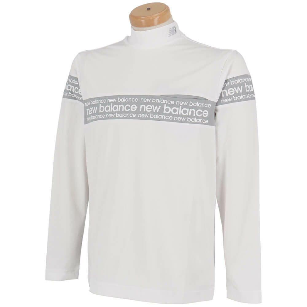 ニューバランスゴルフ　メンズ チェストライン 長袖 モックネック シャツ 012-5267002　2025年モデル 詳細1 詳細12
