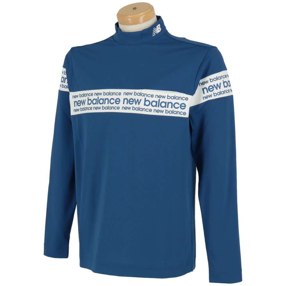 ニューバランスゴルフ　メンズ チェストライン 長袖 モックネック シャツ 012-5267002　2025年モデル 詳細1 詳細16