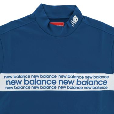 ニューバランスゴルフ　メンズ チェストライン 長袖 モックネック シャツ 012-5267002　2025年モデル 詳細1 詳細17
