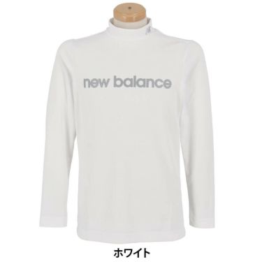 ニューバランスゴルフ　メンズ モノグラムジャカード 長袖 モックネック シャツ 012-5267003　2025年モデル 詳細1 詳細5