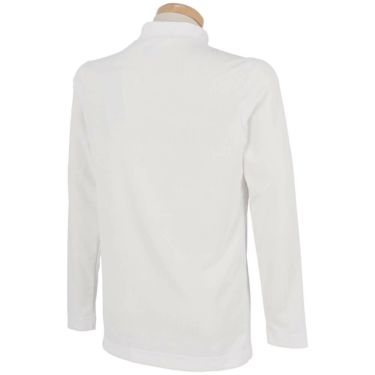 ニューバランスゴルフ　メンズ モノグラムジャカード 長袖 モックネック シャツ 012-5267003　2025年モデル 詳細1 詳細6