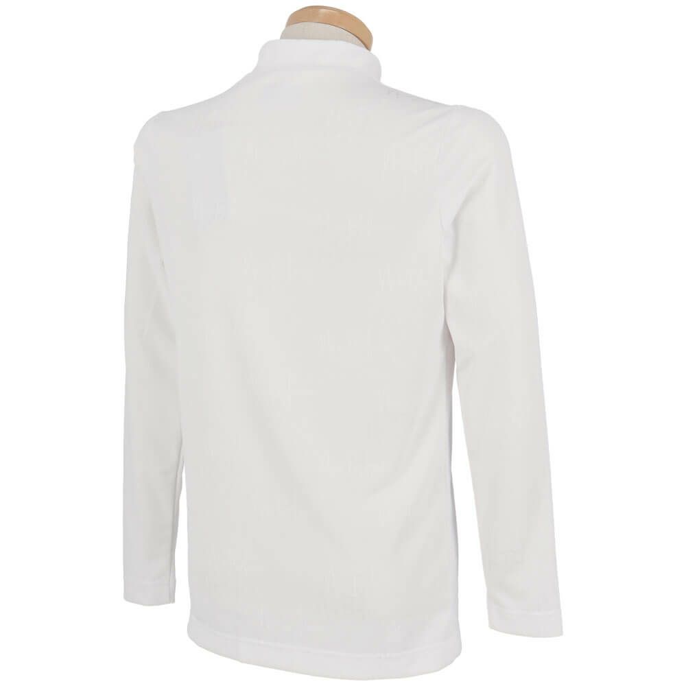 ニューバランスゴルフ　メンズ モノグラムジャカード 長袖 モックネック シャツ 012-5267003　2025年モデル 詳細1 詳細6