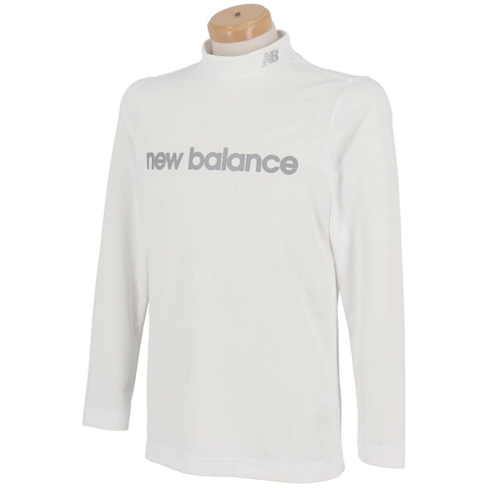 ニューバランスゴルフ　メンズ モノグラムジャカード 長袖 モックネック シャツ 012-5267003　2025年モデル 詳細1 詳細7