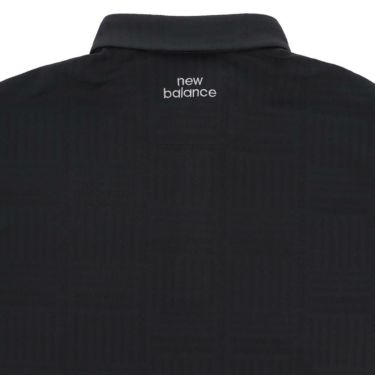 ニューバランスゴルフ　メンズ ロゴグレンチェック ジャカード 長袖 ポロシャツ 012-5269002　2025年モデル 詳細1 詳細6