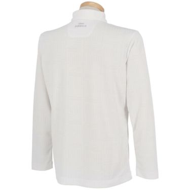 ニューバランスゴルフ　メンズ ロゴグレンチェック ジャカード 長袖 ポロシャツ 012-5269002　2025年モデル 詳細1 詳細8