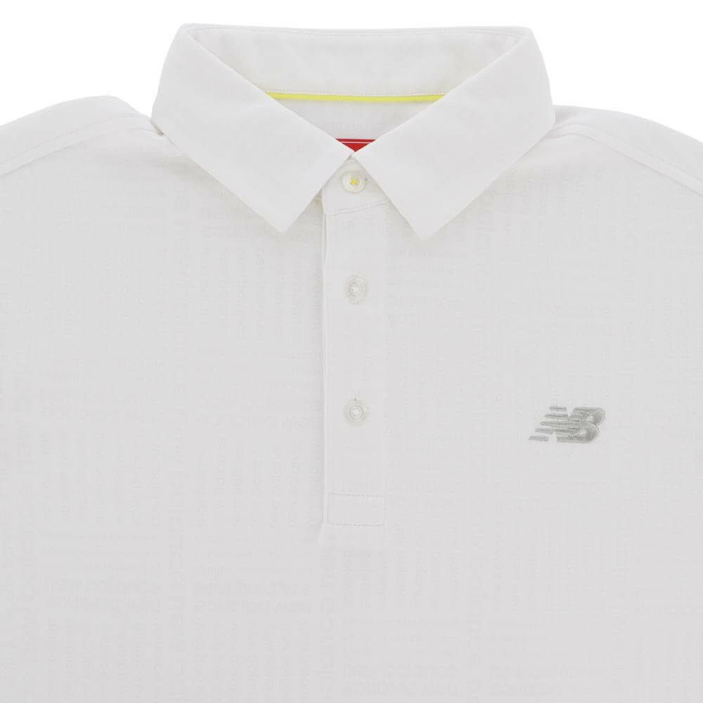 ニューバランスゴルフ　メンズ ロゴグレンチェック ジャカード 長袖 ポロシャツ 012-5269002　2025年モデル 詳細1 詳細10