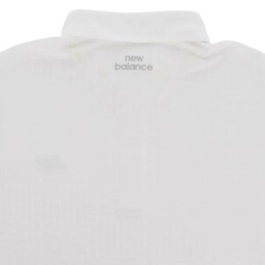 ニューバランスゴルフ　メンズ ロゴグレンチェック ジャカード 長袖 ポロシャツ 012-5269002　2025年モデル 詳細1 詳細11