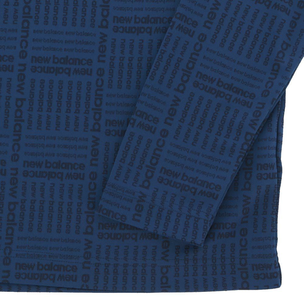 ニューバランスゴルフ　メンズ ロゴグレンチェック ジャカード 長袖 ポロシャツ 012-5269002　2025年モデル 詳細1 詳細18