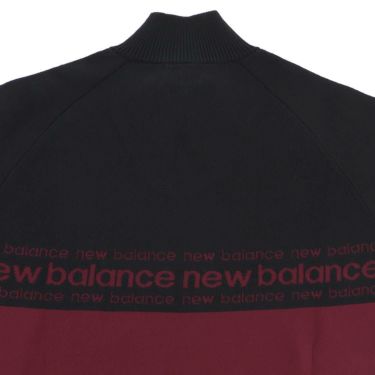 ニューバランスゴルフ　メンズ ダブルジャカード 長袖 ハーフジップ ニット プルオーバー 012-5270001　2025年モデル 詳細1 詳細15