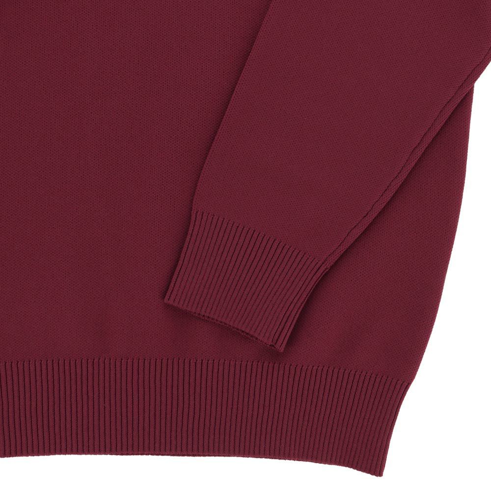 ニューバランスゴルフ　メンズ ダブルジャカード 長袖 ハーフジップ ニット プルオーバー 012-5270001　2025年モデル 詳細1 詳細16