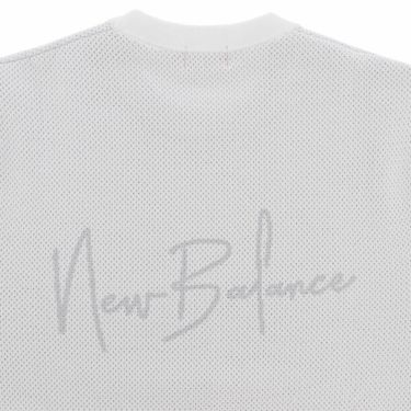 ニューバランスゴルフ　メンズ メッシュ調 長袖 クルーネック ニット プルオーバー 012-5270002　2025年モデル 詳細1 詳細11