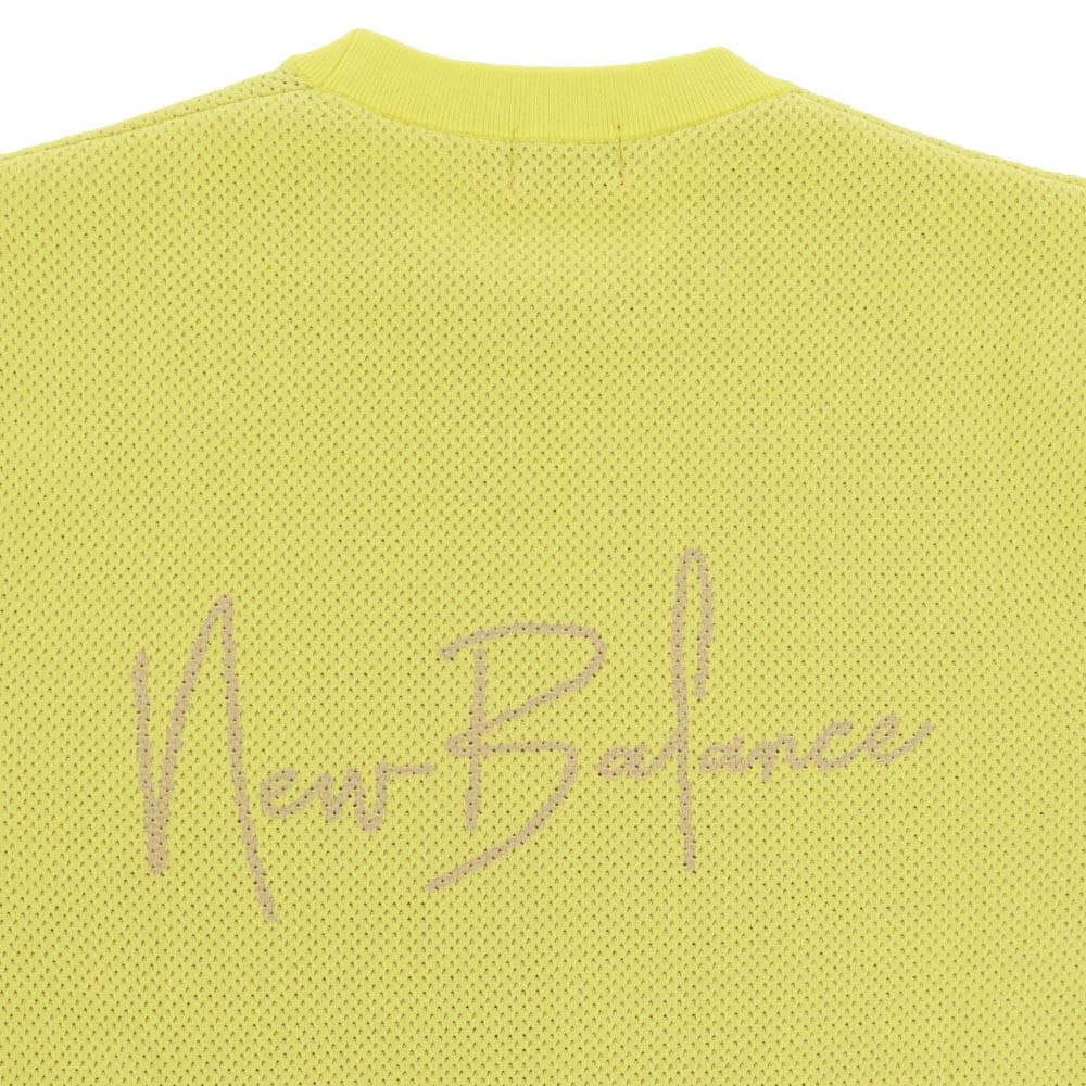 ニューバランスゴルフ　メンズ メッシュ調 長袖 クルーネック ニット プルオーバー 012-5270002　2025年モデル 詳細1 詳細17