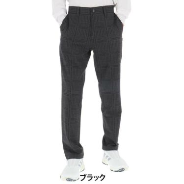 ニューバランスゴルフ　メンズ ロゴグレンチェック ストレッチ ロングパンツ 012-5231003　2025年モデル 詳細1 詳細2
