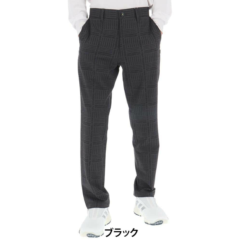 ニューバランスゴルフ　メンズ ロゴグレンチェック ストレッチ ロングパンツ 012-5231003　2025年モデル 詳細1 詳細2