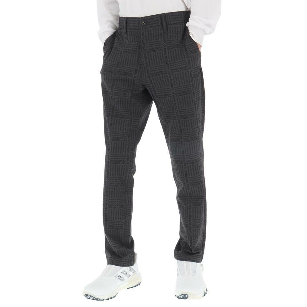 ニューバランスゴルフ　メンズ ロゴグレンチェック ストレッチ ロングパンツ 012-5231003　2025年モデル 詳細1 詳細4