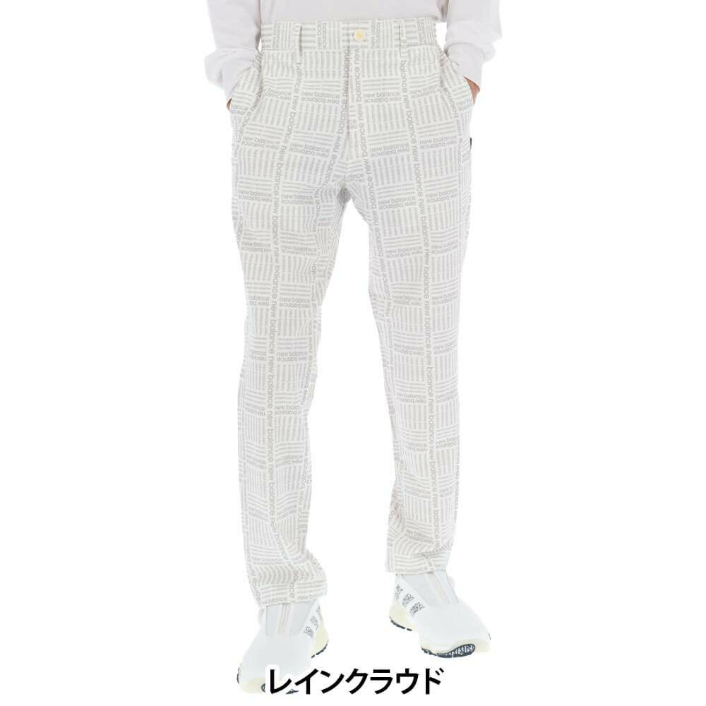 ニューバランスゴルフ　メンズ ロゴグレンチェック ストレッチ ロングパンツ 012-5231003　2025年モデル 詳細1 詳細5