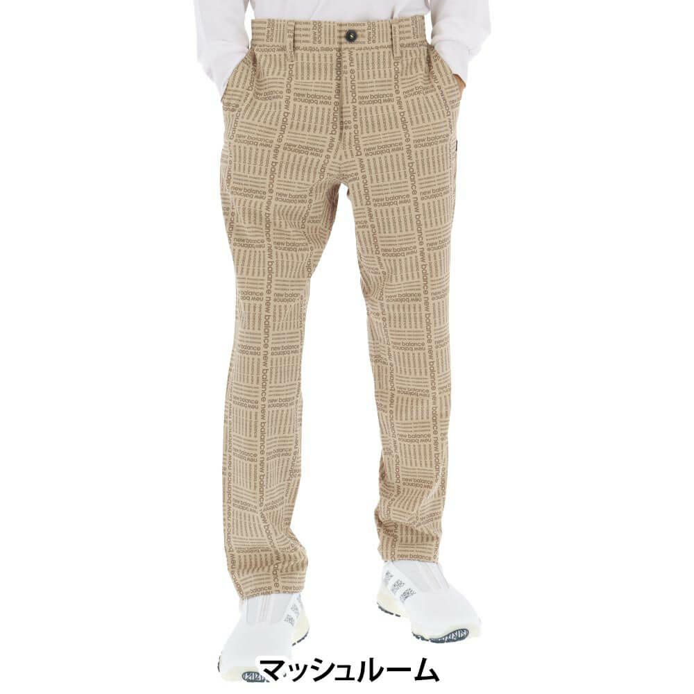 ニューバランスゴルフ　メンズ ロゴグレンチェック ストレッチ ロングパンツ 012-5231003　2025年モデル 詳細1 詳細9