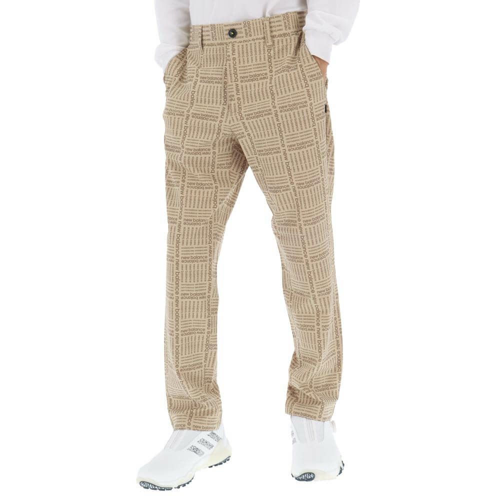 ニューバランスゴルフ　メンズ ロゴグレンチェック ストレッチ ロングパンツ 012-5231003　2025年モデル 詳細1 詳細11