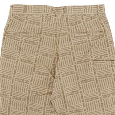 ニューバランスゴルフ　メンズ ロゴグレンチェック ストレッチ ロングパンツ 012-5231003　2025年モデル 詳細1 詳細13