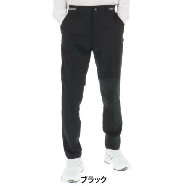 ニューバランスゴルフ　メンズ ストレッチ ツイル ロングパンツ 012-5231005　2025年モデル 詳細1 詳細2