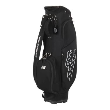 ニューバランスゴルフ　ロゴ刺繍 キャディーバッグ 012-5280001 010 ブラック　2025年モデル ブラック