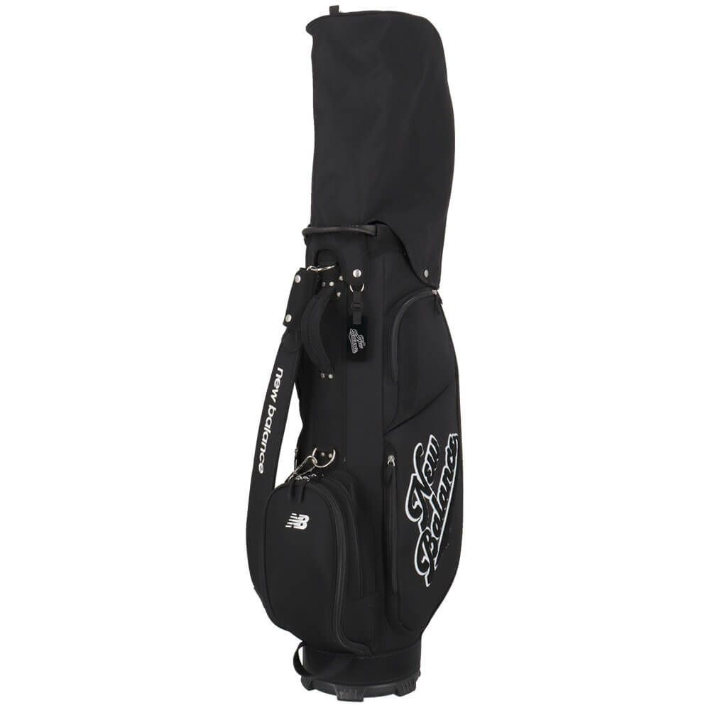 ニューバランスゴルフ　ロゴ刺繍 キャディーバッグ 012-5280001 010 ブラック　2025年モデル 詳細2
